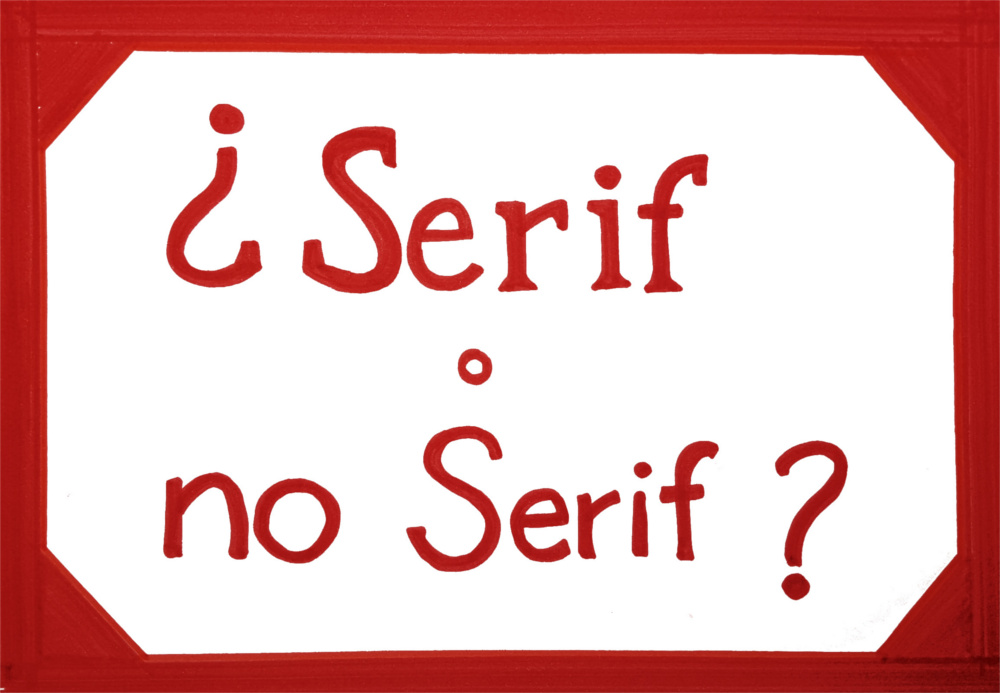 ¿Serif o no Serif?