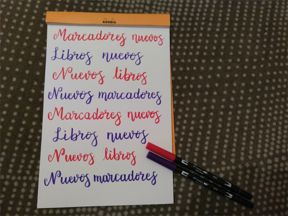 El «lettering» está de moda
